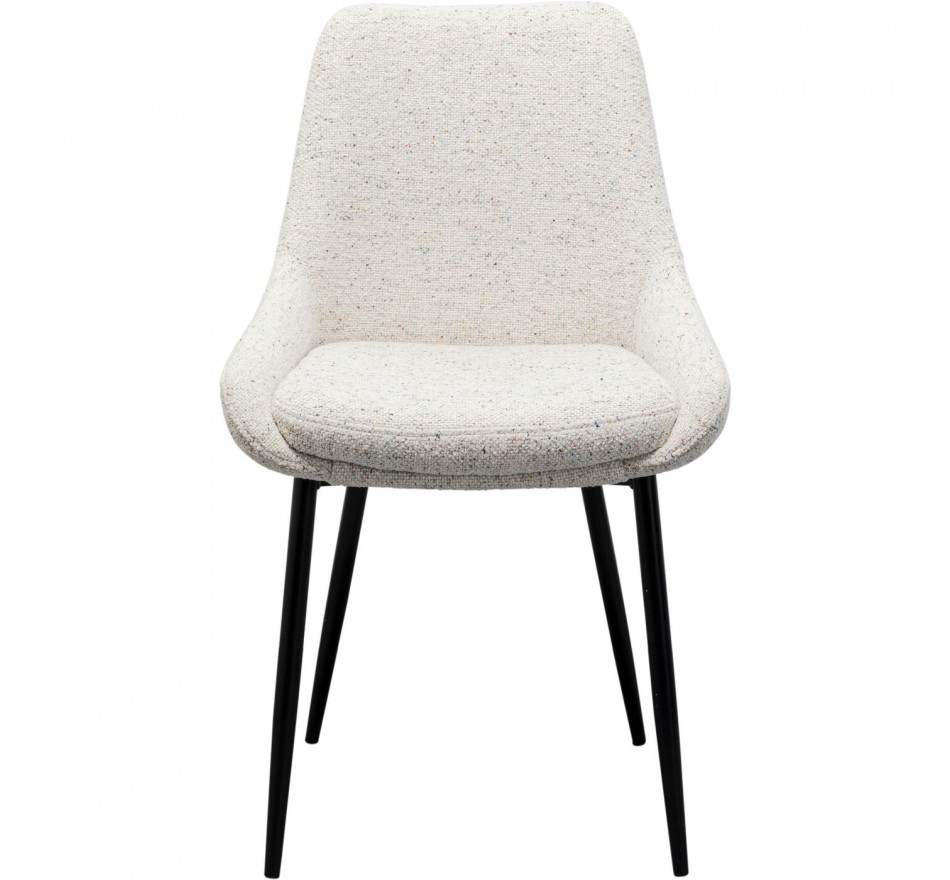 Stoel East Side Melange creme Kare Design