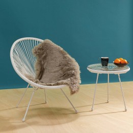 Grey sheepskin - Heidi - Kare Design