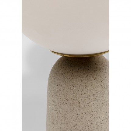 Tafellamp Bollie beige Kare Design