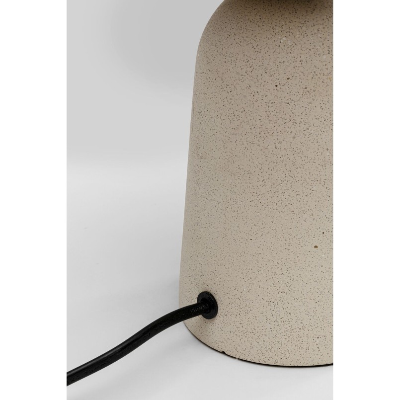 Lampe à poser Bollie beige 33cm