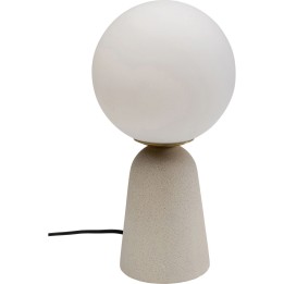 Lampe à poser Bollie beige 33cm