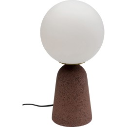 Lampe à poser Bollie rouge 33cm