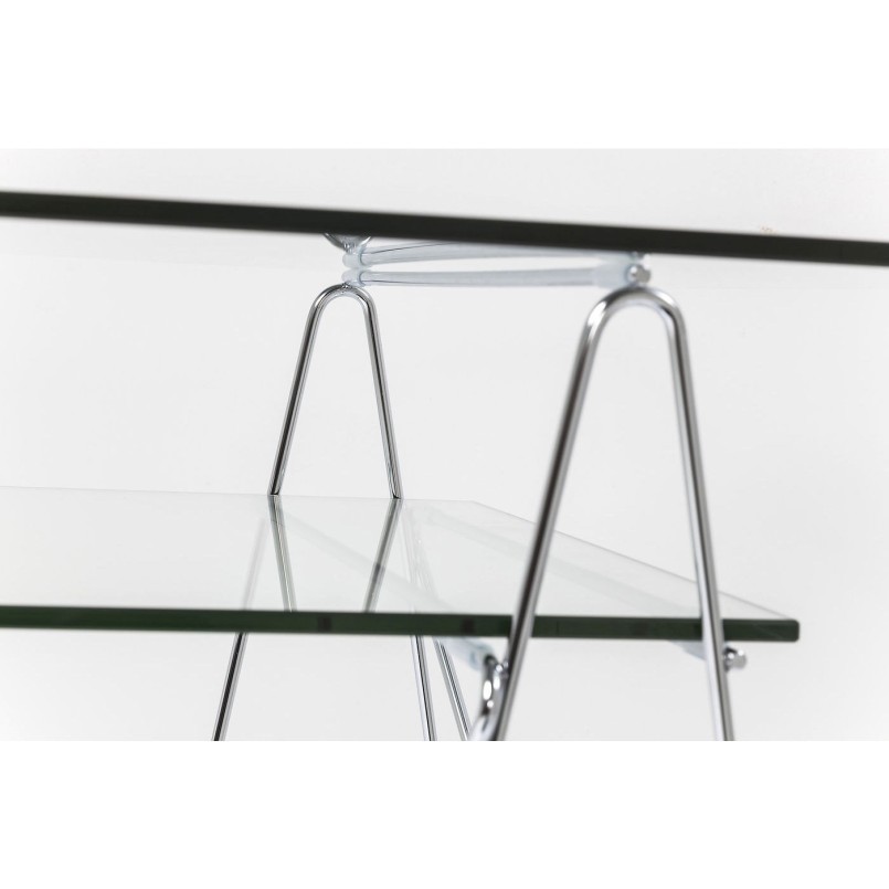 Verchroomd stalen bureau schraag - Polar - Kare Design