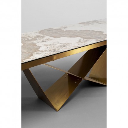 Extension Table Connesso 260x100cm white Kare Design