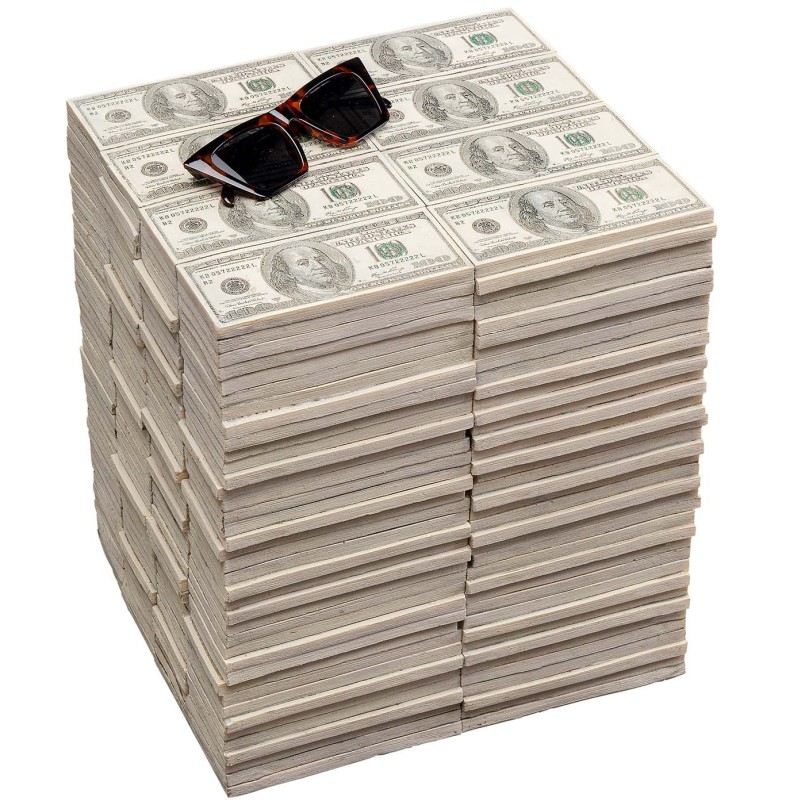 Originele kruk - Dollar - Kare ontwerp