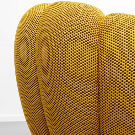 Swivel Armchair Peppo Bloom yellow Kare Design