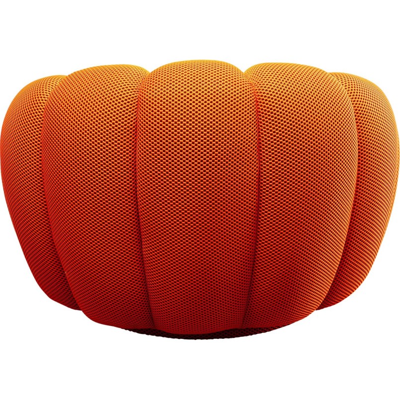 Fauteuil pivotant orange - Peppo Bloom - Kare Design