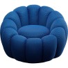 Fauteuil pivotant bleu - Peppo Bloom - Kare Design