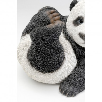 Decoratie liggende baby panda 25cm Kare Design