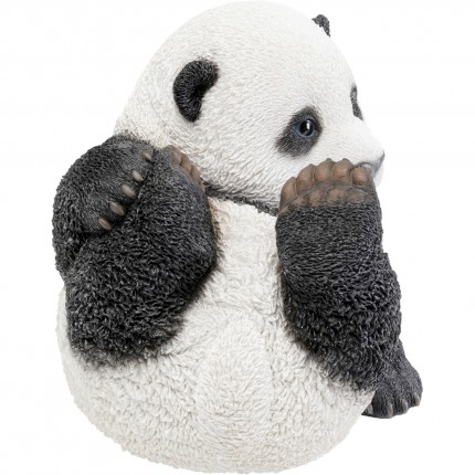 Decoratie liggende baby panda 25cm Kare Design