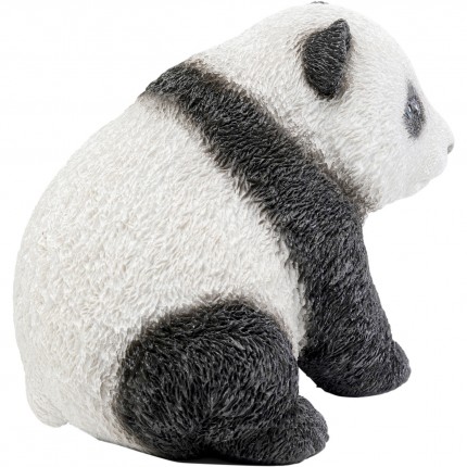 Decoratie zitten baby panda 13cm Kare Design
