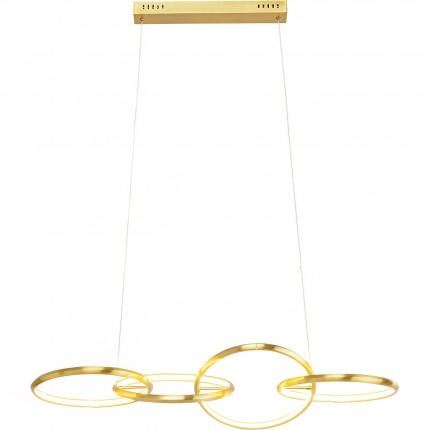 Pendant Lamp Galaxy LED 155cm gold Kare Design