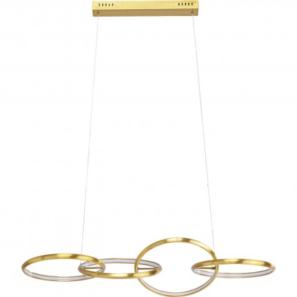 Pendant Lamp Galaxy LED 155cm gold Kare Design