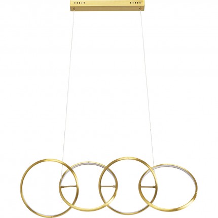 Hanglamp Galaxy LED 155cm goud Kare Design