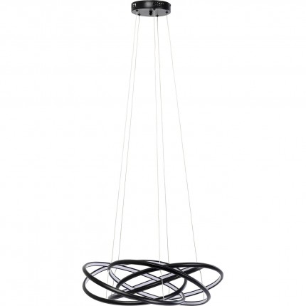 Pendant Lamp Saturn LED black Kare Design