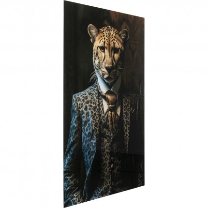 Wandfoto luipaard pak 100x150cm Kare Design