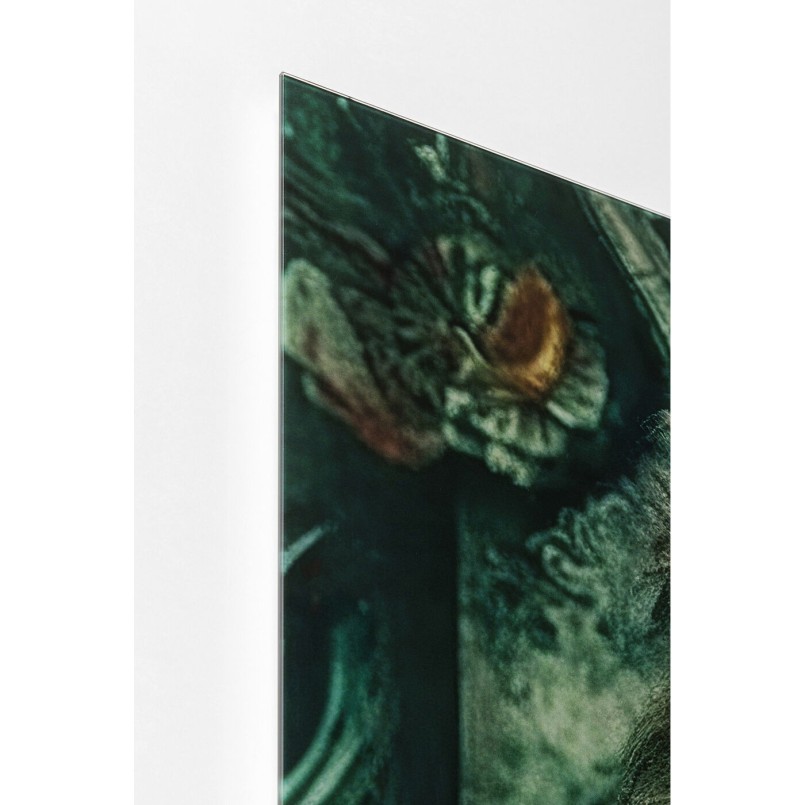 Tableau en verre Mister Lion 150x100cm