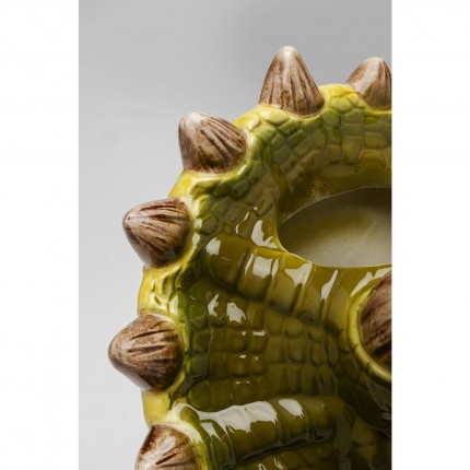 Vase dinosaur green 33cm Kare Design