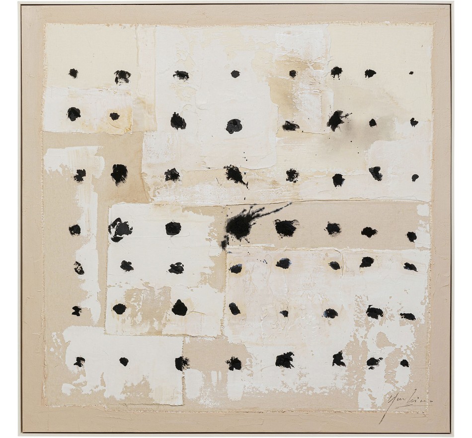 Schilderij Creative Dots 120x120cm Kare Design