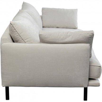 Sofa Edna 3-Seater cream Kare Design