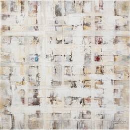 Tableau sur toile Treccia 120x120cm