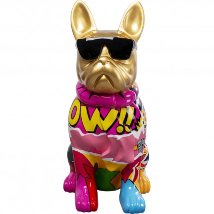Decoratie goud bulldog graffiti zonnebril Kare Design