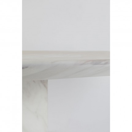 Table Artistico white marble 200x100cm Kare Design