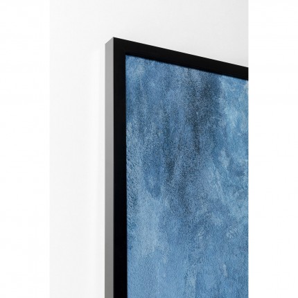 Schilderij Artistas blauw 120x180cm Kare Design