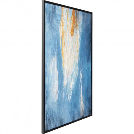 Schilderij Artistas blauw 120x180cm Kare Design
