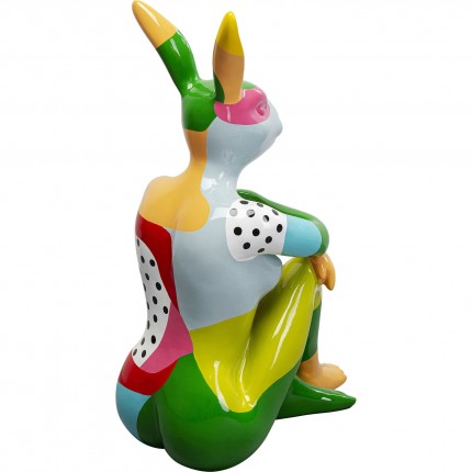 Déco lapin pois XL 80cm Kare Design