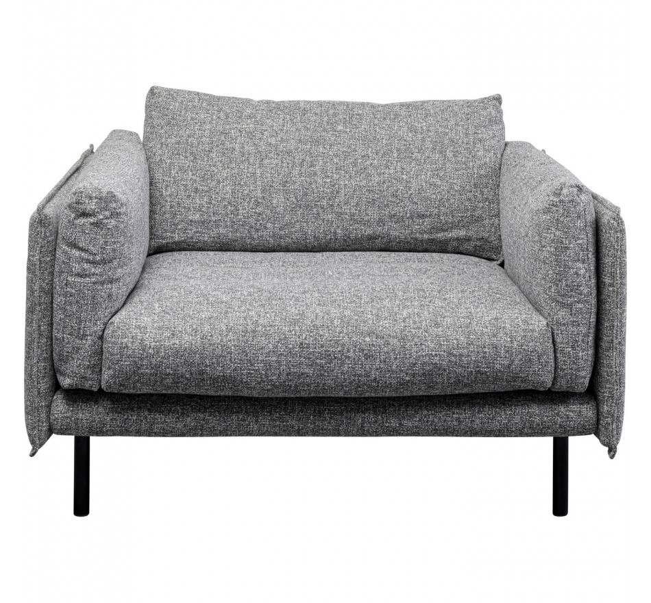 Armchair Pola grey Kare Design