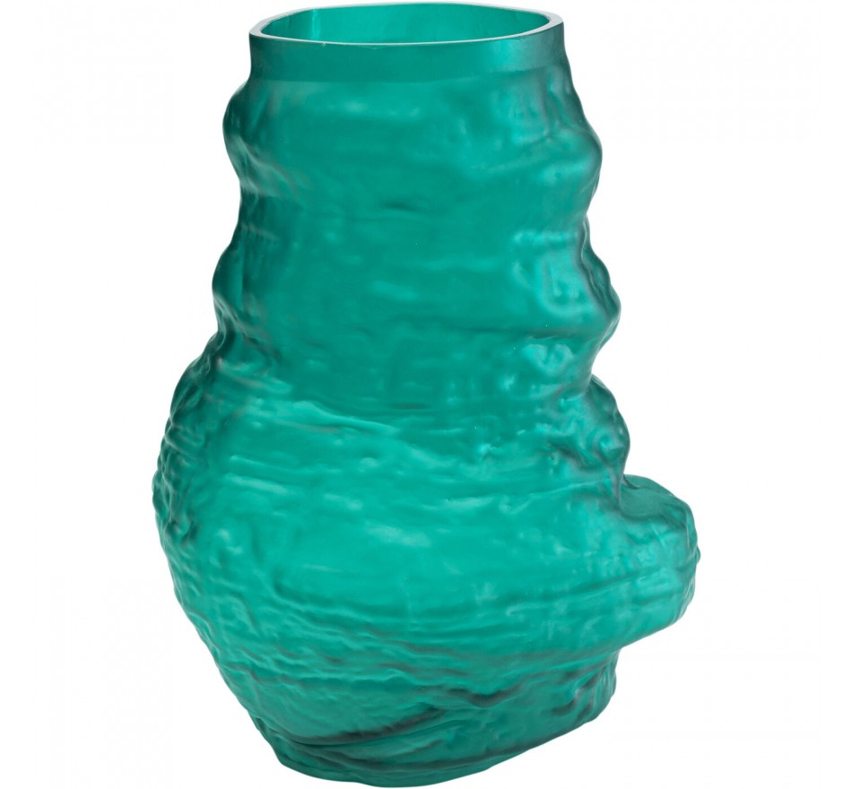 Vaas Enrique turkoois 47cm Kare Design