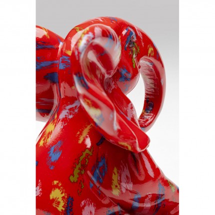 Woonaccessoires oliphant rood Kare Design