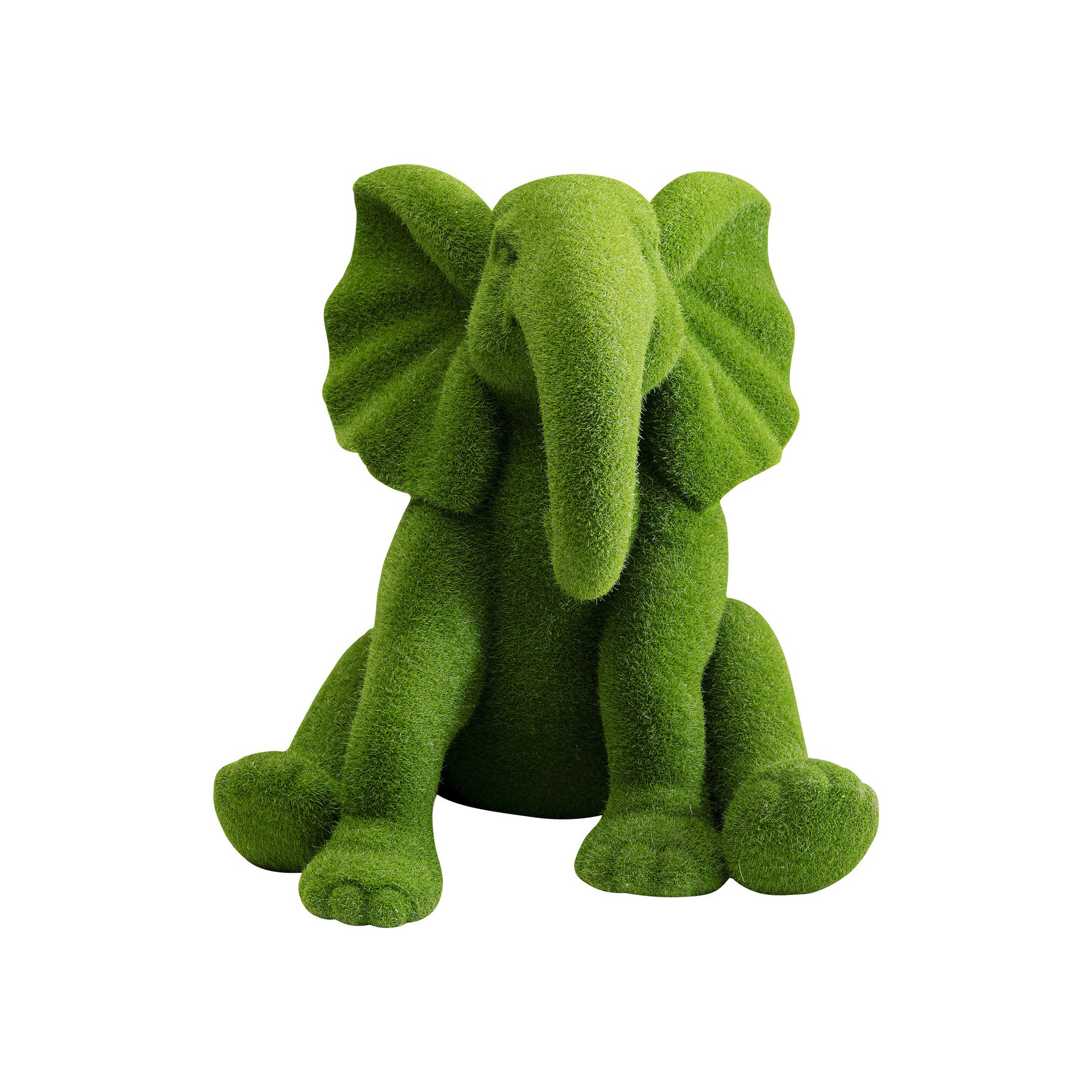 Figurine décorative Elephant Flock vert 18cm