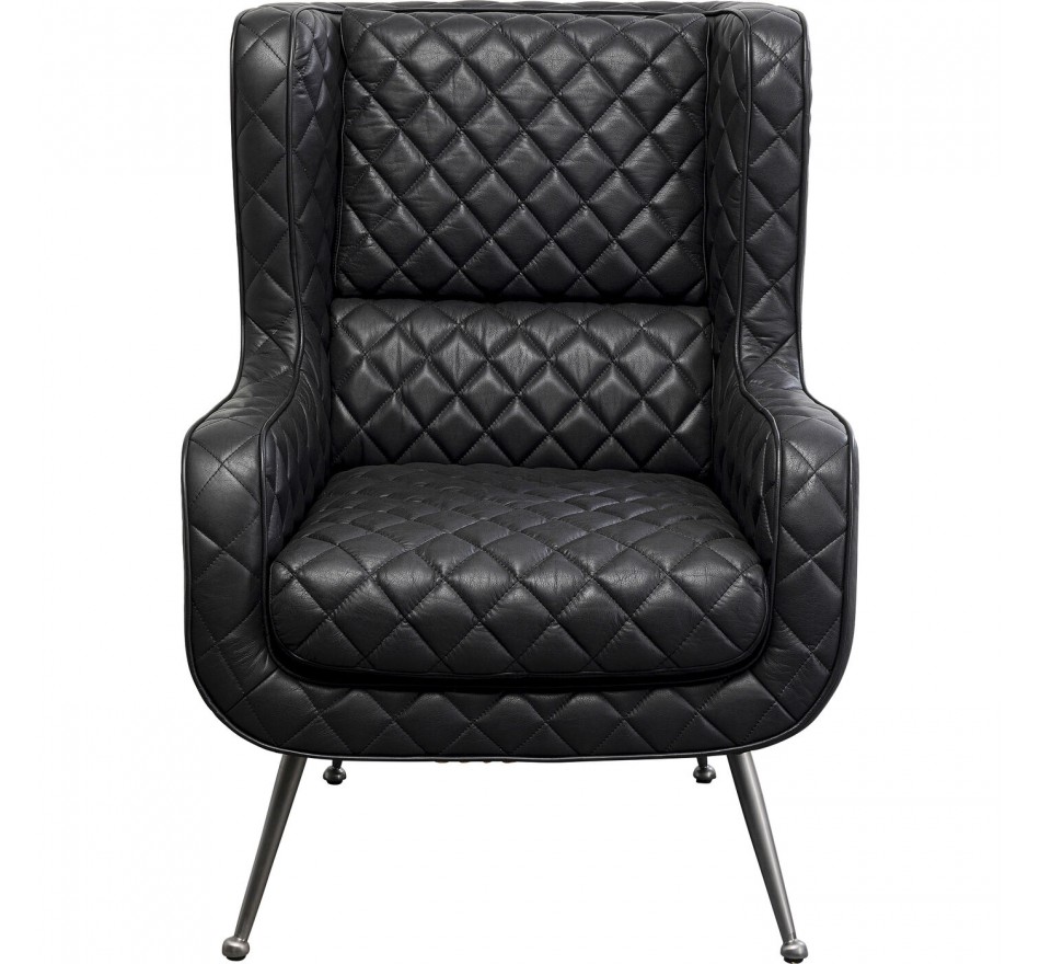 Armchair Nonna black Kare Design