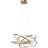 Eigentijdse gouden hanglamp - Saturnus - Kare Design
