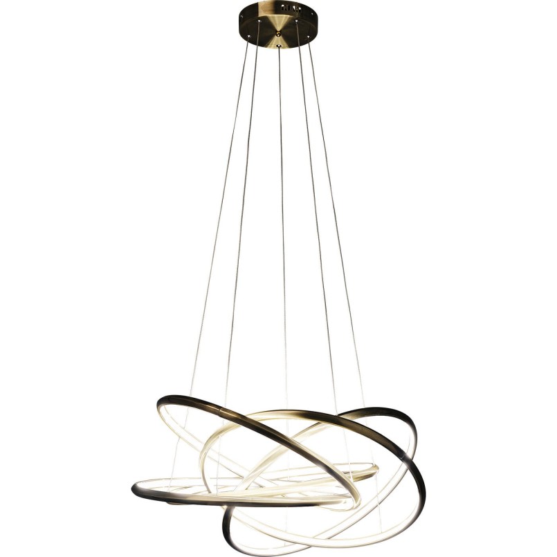 Eigentijdse gouden hanglamp - Saturnus - Kare Design