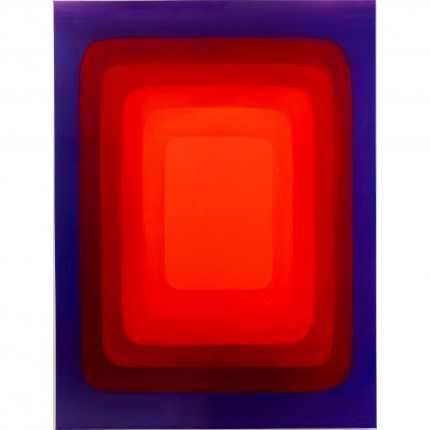 Schilderij Tendency 120x160cm rood Kare Design