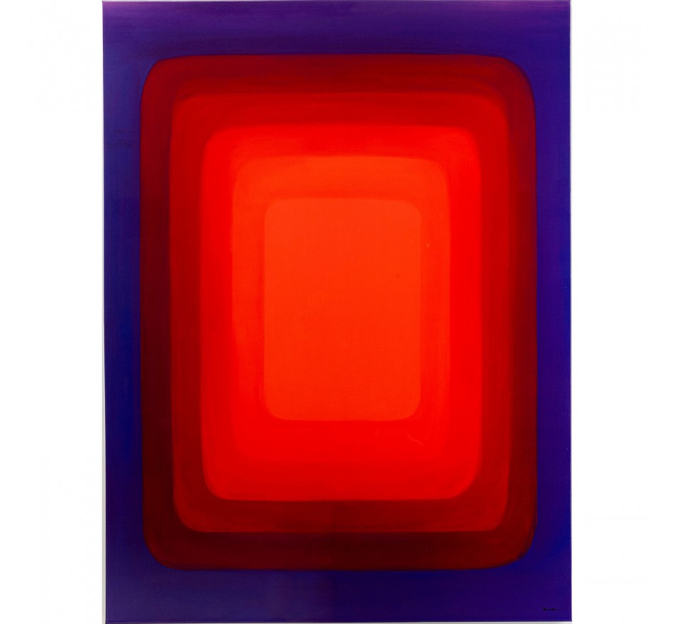 Schilderij Tendency 120x160cm rood Kare Design