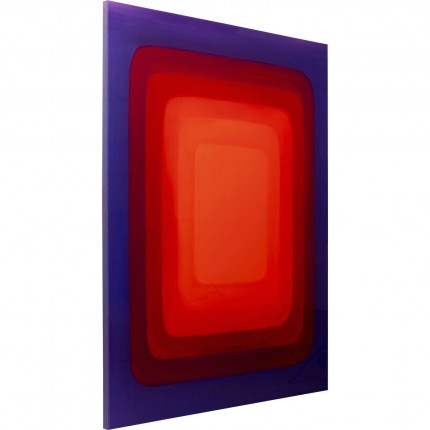 Schilderij Tendency 120x160cm rood Kare Design