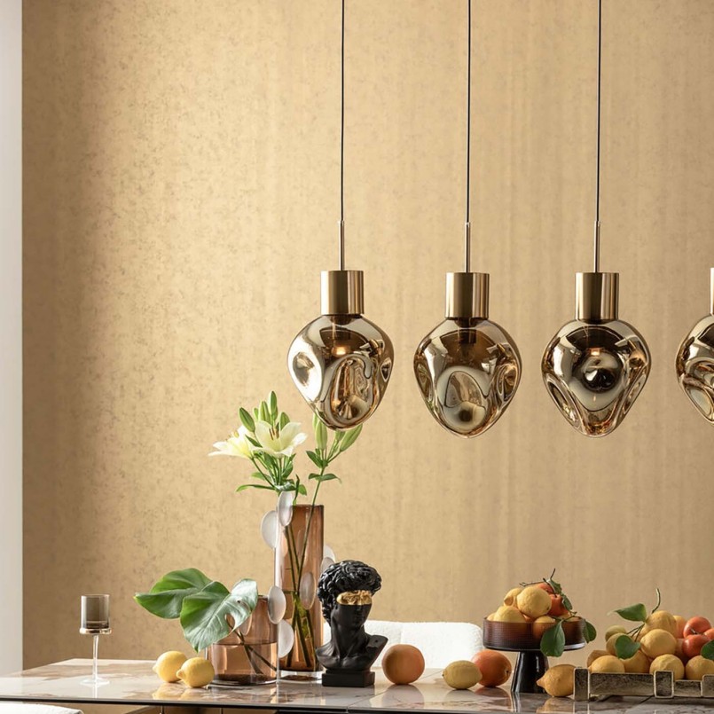 Golden glass suspension - Supernova - Kare Design