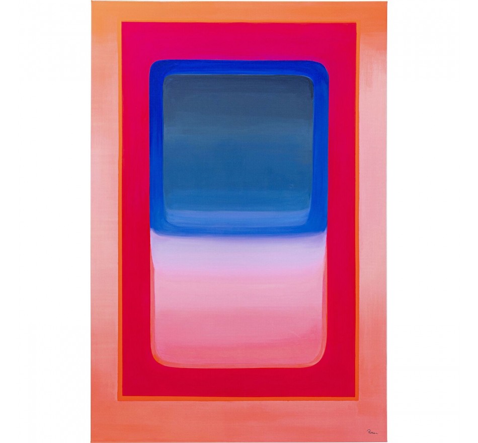 Schilderij Tendency 100x150cm roze Kare Design