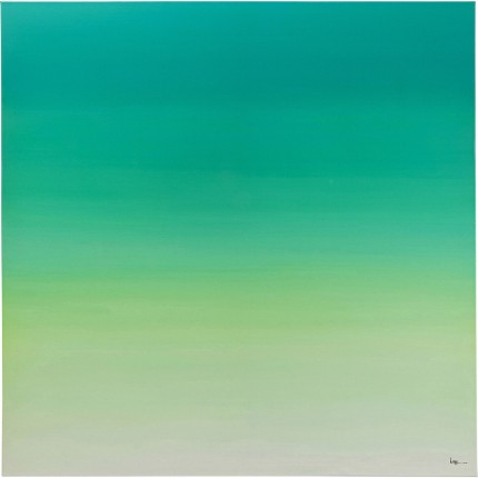 Schilderij Tendency 120x120cm groen Kare Design