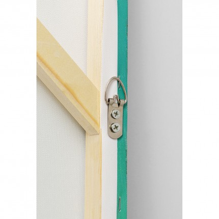 Schilderij Tendency 120x120cm groen Kare Design