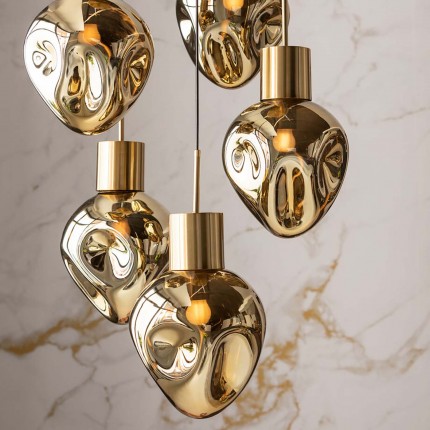 Hanglamp Supernova 50cm goud Kare Design