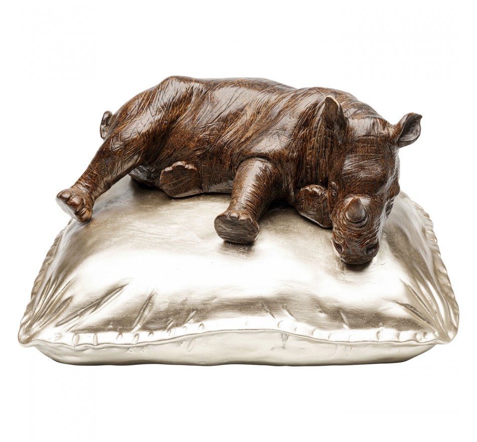 Woonaccessoires slapende neushoorn Kare Design