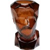 Vase Prisma Face marron 30cm