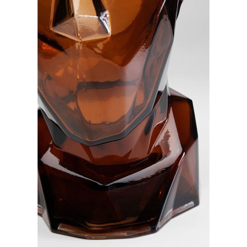 Vase Prisma Face marron 30cm