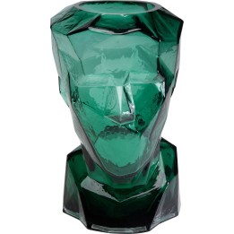 Vase Prisma Face vert 30cm