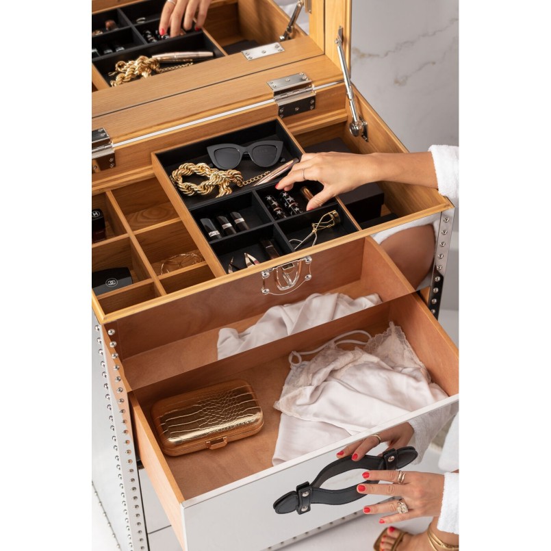 Dresser with mirror and jewelry storage - Vegas - Kare Design